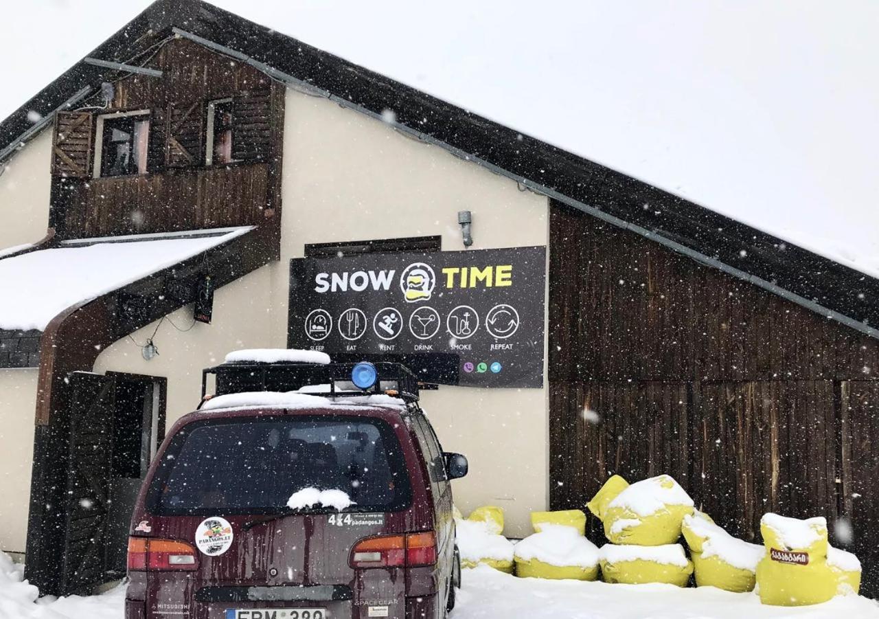 Snow Time Cottage Gudauri Exterior foto